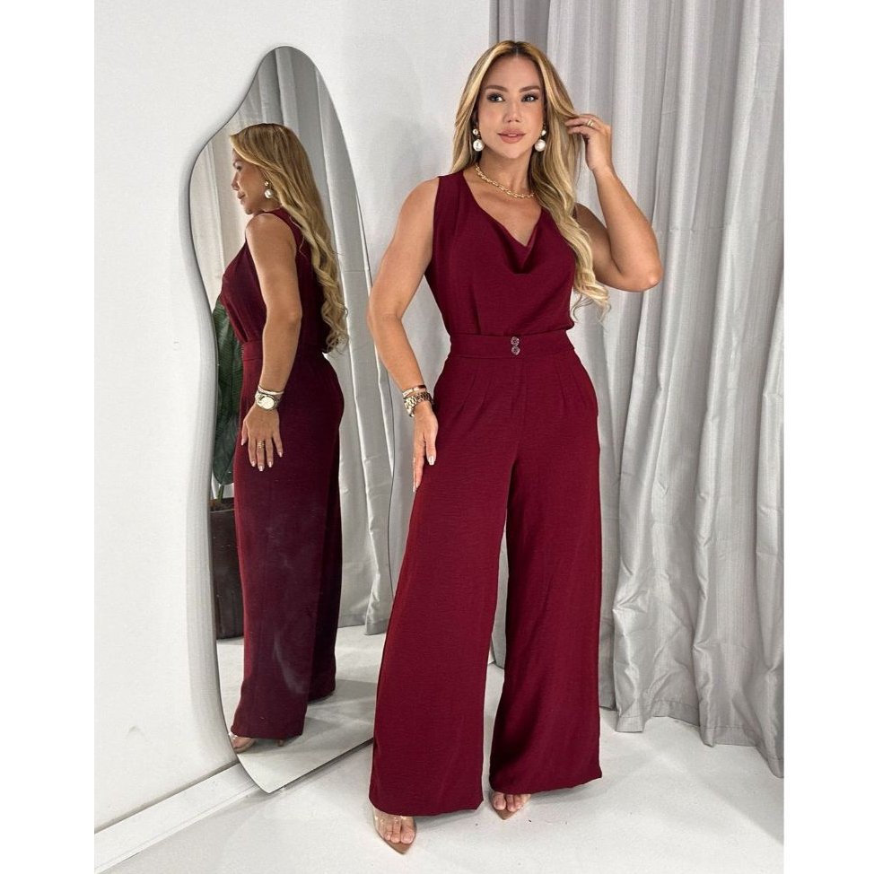 Conjunto Calça e Blusa Feminina | Conjunto Plus Size