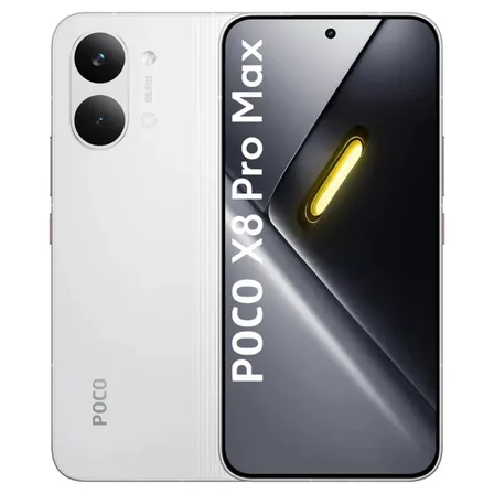 Poco X8 Pro Max 512gb 12gb+12gb Virtual Bateria 8.500mah Global Branco