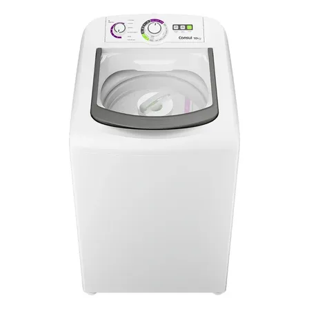 Máquina De Lavar Consul 10kg Branca Com Dosagem Econômica - Cwb10bb 127v Branco