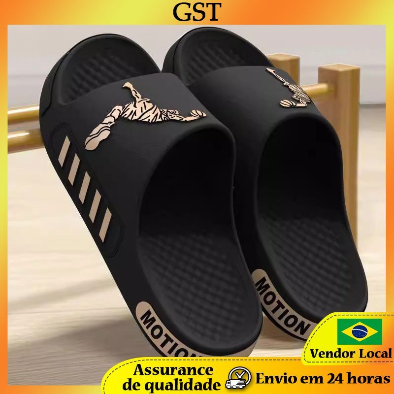 Chinelos Home Indoor Masculino Antiderrapante Desodorante eva Chinelos